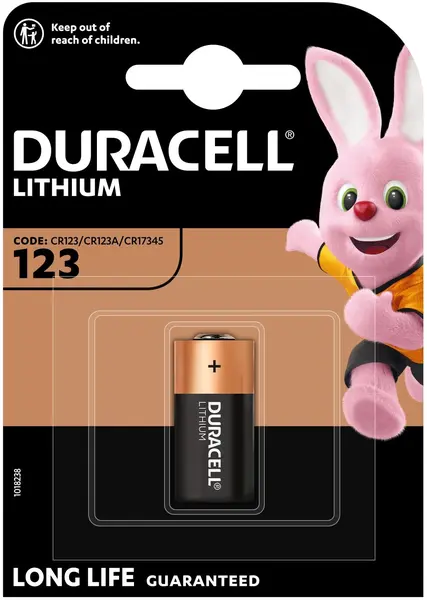 Baterie litiu Duracell - 123, 1 buc.