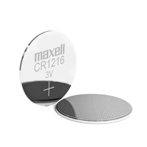 Baterie Litiu Maxell 3V CR1216 25mAh, Dimensiuni 12 x 1.6 mm Blister 1, BA000292