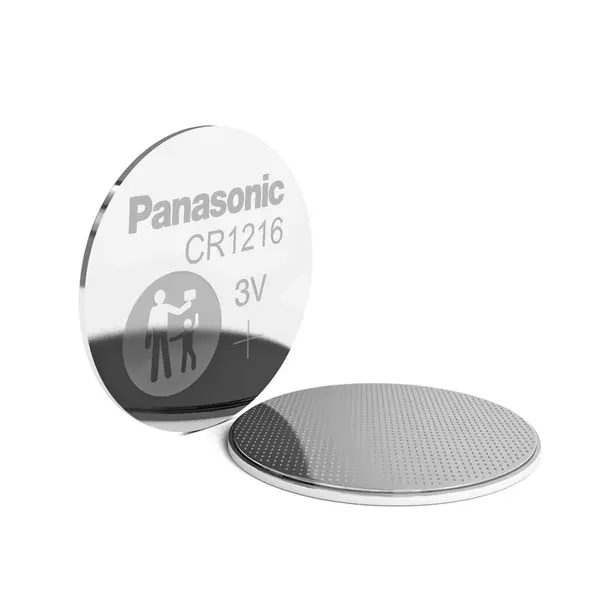 Baterie Litiu Panasonic 3V CR1216 25mAh, Dimensiuni 12 x 1.6 mm Blister 1, A0061388