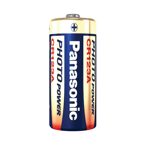 Baterie litiu Panasonic CR123A 3V 1550mAh, blister 1 buc