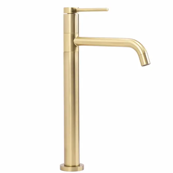 Baterie Lugano Slim inalta auriu periat H33 cm
