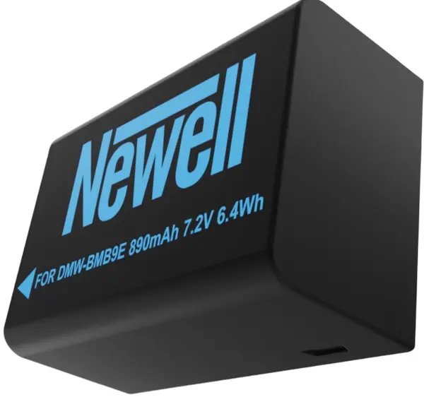 Baterie Newell - DMW-BMB9E, înlocuire pentru Panasonic DMW-BMB9E, neagră