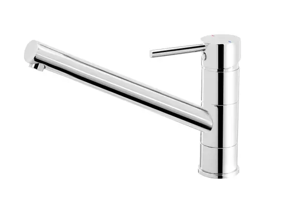 Baterie pentru bucatarie, cu spalator, crom, FDesign Flusso