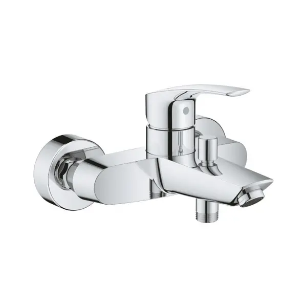 Baterie pentru Cada, Grohe Eurosmart, cu Divertor Automat