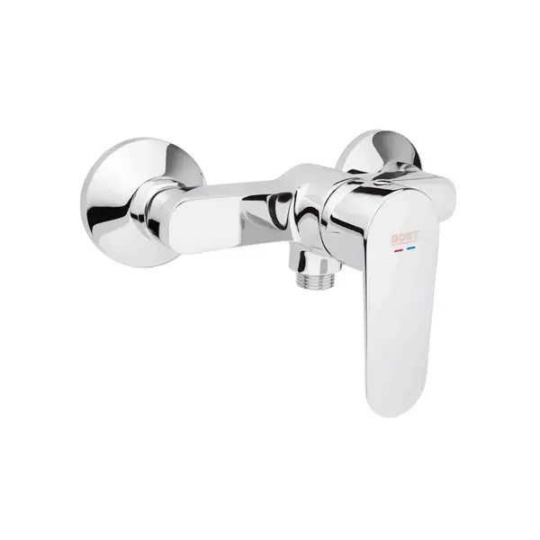 Baterie pentru dus Boet Luca 14424 monocomanda set complet (furtun si para de dus incluse) crom