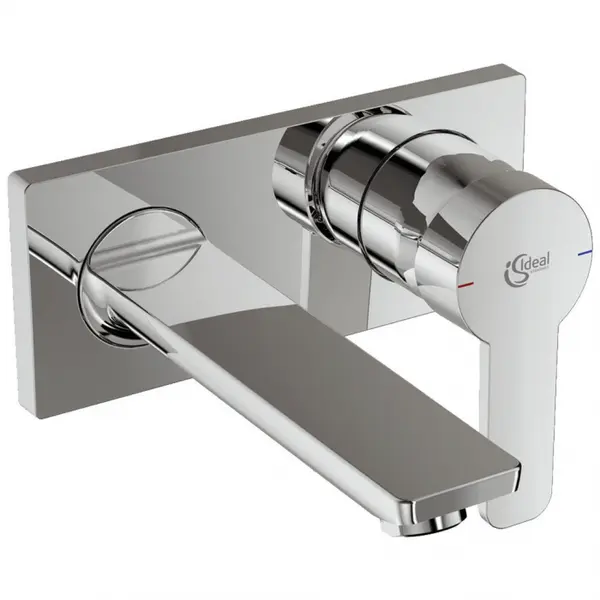 Baterie pentru lavoar, crom, de perete, monocomanda, Ideal Standard Gio