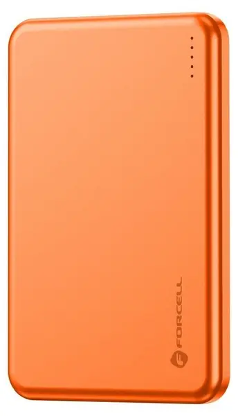 Baterie portabilă Forcell - F-Energy Slim F5K9, 5000 mAh, MagSafe, portocaliu