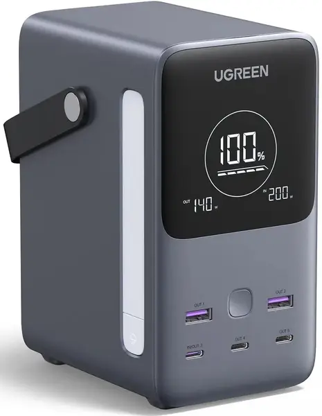 Baterie portabilă Ugreen - PB770, 48000 mAh, gri