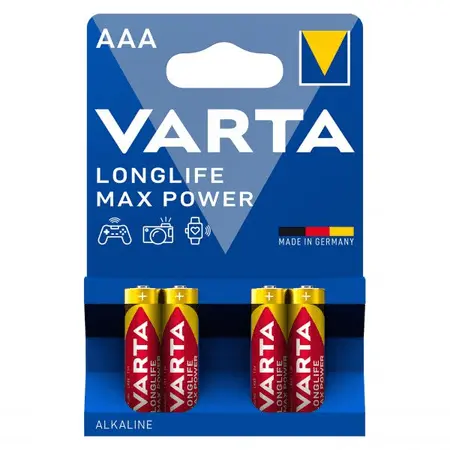 Baterie Varta alcalina Longlife maxpower LR3 B4 Baterie Varta alcalina Longlife maxpower LR3 B4