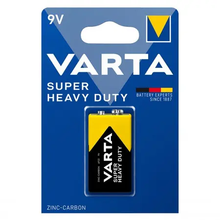 Baterie Varta Super heavyduty 9V B1 V2022B Baterie Varta Super heavyduty 9V B1 V2022B