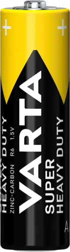 Baterii AA LR6 1.5V Varta Super Heavy Duty Bulk 4, A0115448