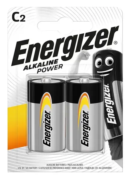 Baterii alkaline C Energizer, LR14, 2 buc/set