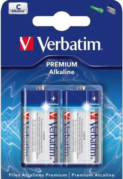 Baterii Alkaline Verbatim 49922, 2 buc