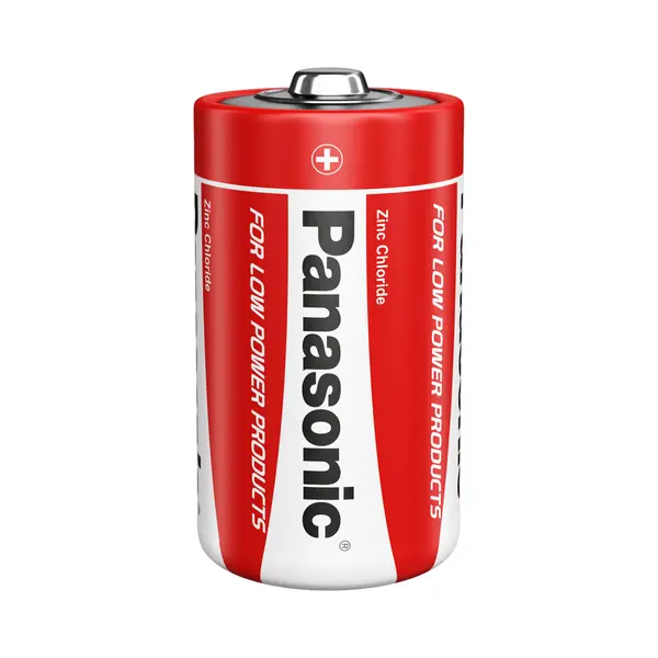 Baterii Panasonic Economy C R14 1.5V Zinc, blister 2 bucăți