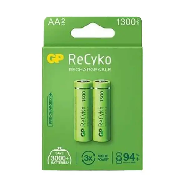 Baterii Reincarcabile GP R6 AA 1300mAh NiMH, 2 buc