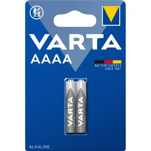 Baterii Varta Alkaline AAAA, 2 buc