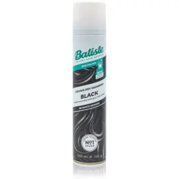 Batiste Colour Dry Shampoo Black șampon uscat pentru părul închis la culoare