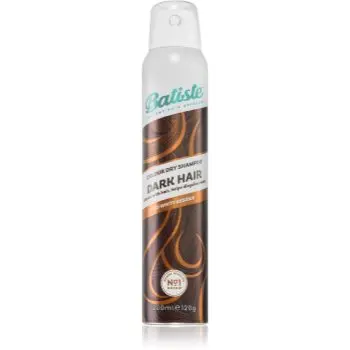 Batiste Colour Dry Shampoo Dark Brunette șampon uscat pentru par saten spre inchis