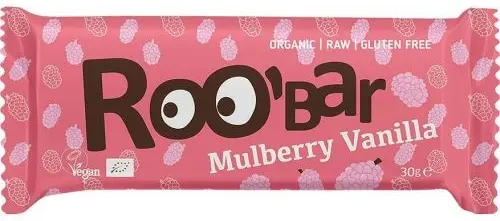 Baton bio raw cu dude și vanilie, 30 g, Roobar