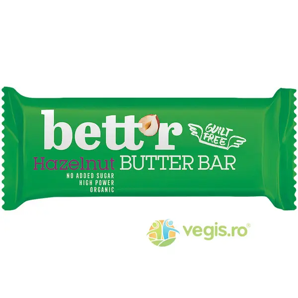 Baton cu Alune de Padure Ecologic/Bio 30g