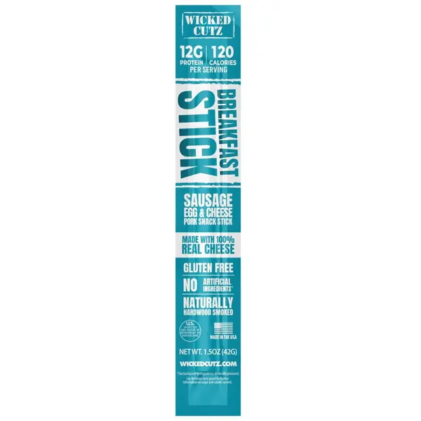 Baton cu Carnacior, Oua si Branza Sausage Egg&Cheese Stick 1buc (42g)