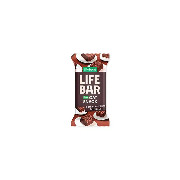 Baton de ovaz brownie bio 40g Lifebar