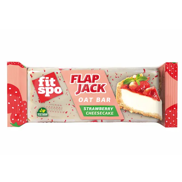 Baton Flapjack Strawberry Chessecake 90g