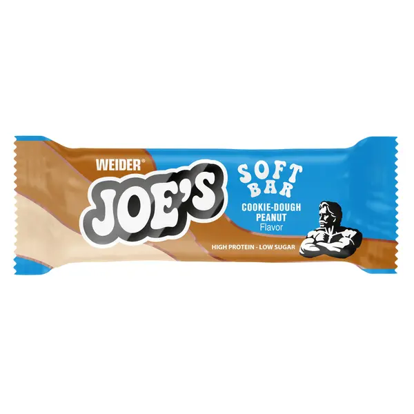 Baton proteic cu aromă de fursecuri și alune, Joe's Soft Bar 50g