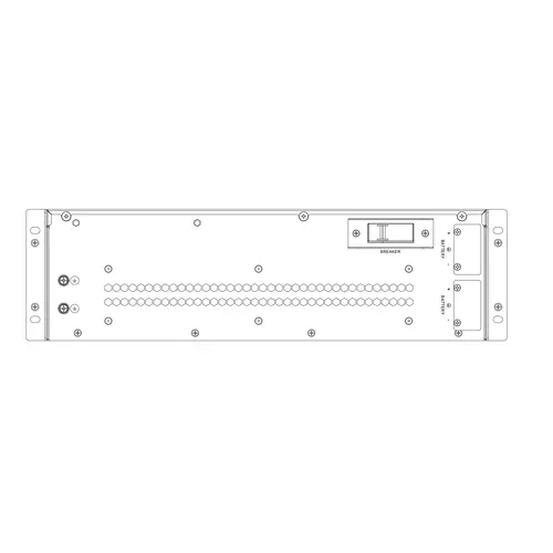 Battery Pack 192V DC pentru UPS rack, 16 acumulatori VRLA 12V/9Ah, HIKVISION DS-UPSB09192A-R-TJ