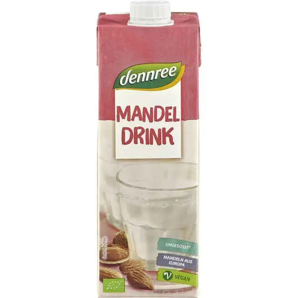 Bautura de migdale fara lactoza si gluten, eco - 1 L