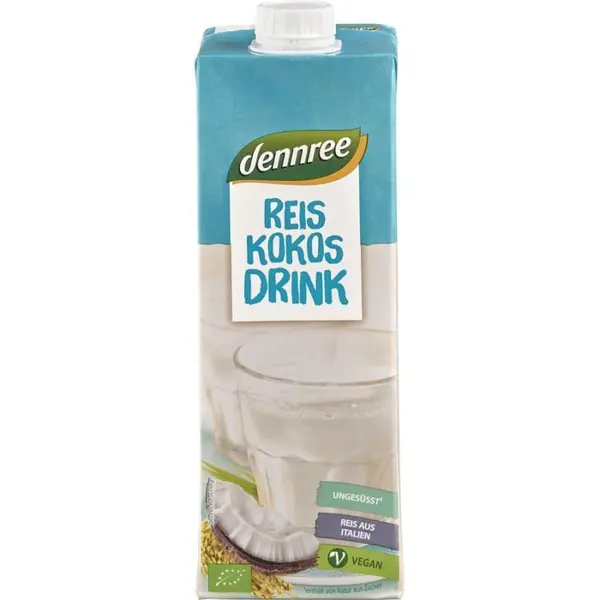 Bautura de orez cu cocos fara lactoza si fara gluten, eco - 1 L