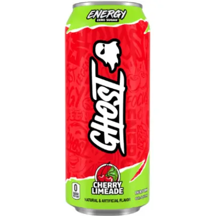 Bautura Energizanta cu Aroma de Limonada de Cirese, Ghost Energy Drink 473ml