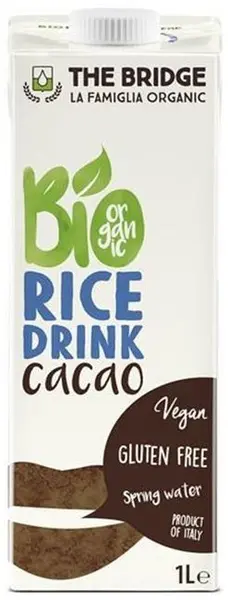 Băutură organică de orez cu cacao, 1 l, The Bridge