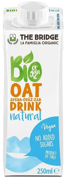 Băutură organică din ovăz, naturală, 250 ml, The Bridge