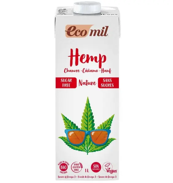 Bautura vegetala Bio din canepa natur, 1L