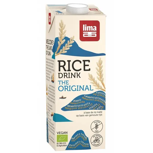 Bautura vegetala de orez original bio 1l Lima