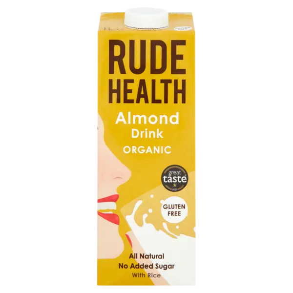Bautura vegetala din migdale Bio, 1l, Rude Health