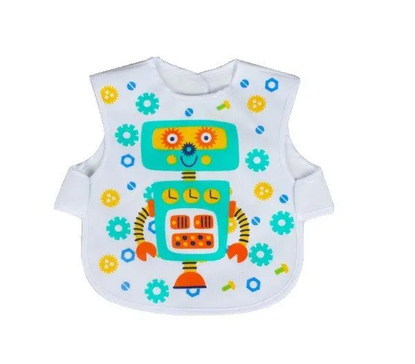 Baveta absorbanta mare SeviBebe Robot