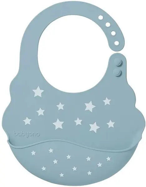 Bavetă din silicon Babyono - 829/05, Stele
