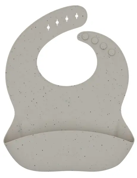 Bavetă din silicon KikkaBoo Platinum Silicone - Sand