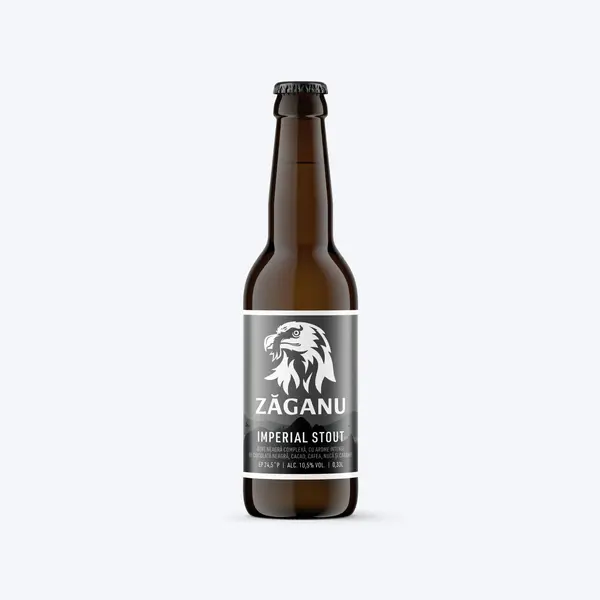 Bax, Bere artizanală, Zăganu, Imperial Stout - Sticlă 0.33L / 24 buc.