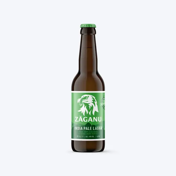 Bax, bere artizanală, Zăganu, India Pale Lager - Sticlă 0.5L / 24 buc.
