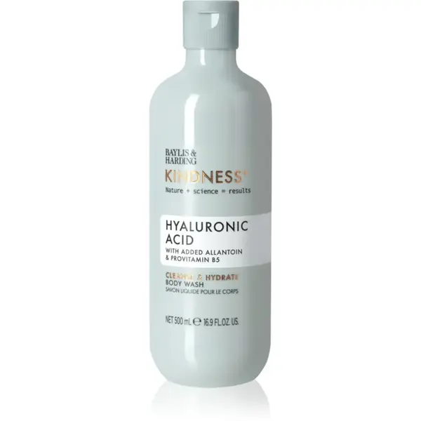 Baylis & Harding Kindness+ Hyaluronic Acid gel de dus hidratant parfum Pear & Neroli 500 ml