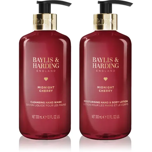 Baylis & Harding Midnight Cherry set cadou de maini