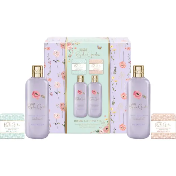 Baylis & Harding Royale Garden Lavender & Rose Hip Tea set cadou pentru baie