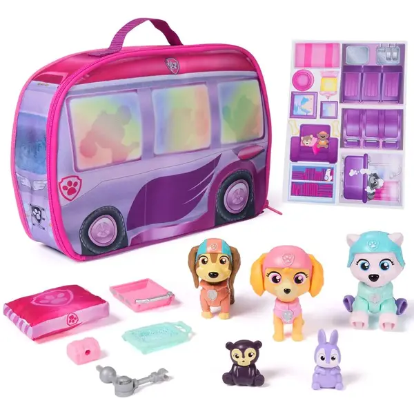 Baza de salvare Skye Patrula Catelusilor cu 3 figurine articulate incluse