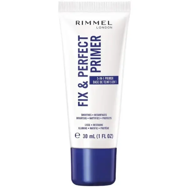 Baza Machiaj Fix&Perfect Pro 5 in 1, 002 Transparent, 30 ml