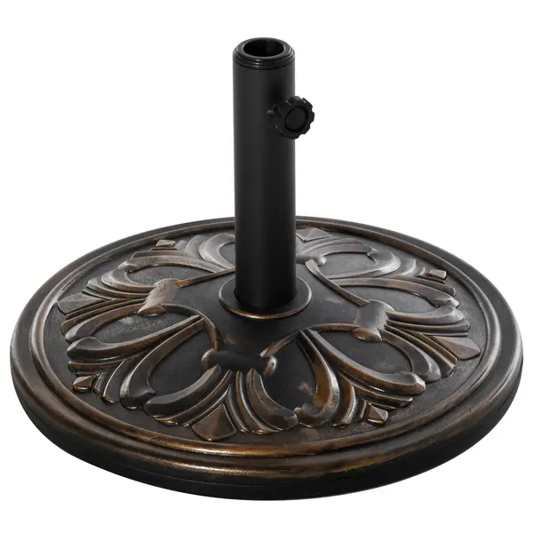 Baza pentru Umbrela de Soare Outsunny pentru Stalp de 35mm/38mm/48mm, 13KG | Aosom Romania