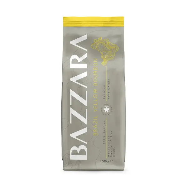 Bazzara Brazil Yellow Bourbon cafea boabe de origine 1kg