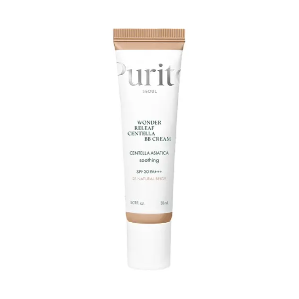 BB Cream cu SPF30 PA+++ Wonder Releaf Centella 23 Natural Beige, 30ml, Purito
